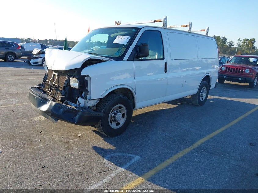 2016 CHEVROLET EXPRESS 2500 WORK VAN - 1GCWGAFF7G1119109