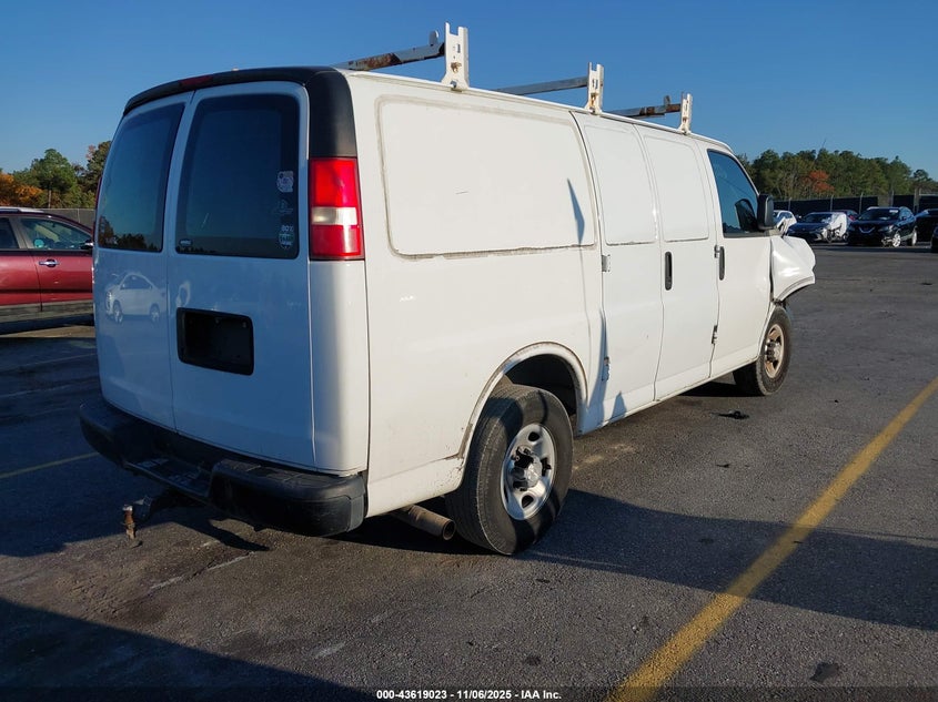 2016 CHEVROLET EXPRESS 2500 WORK VAN - 1GCWGAFF7G1119109