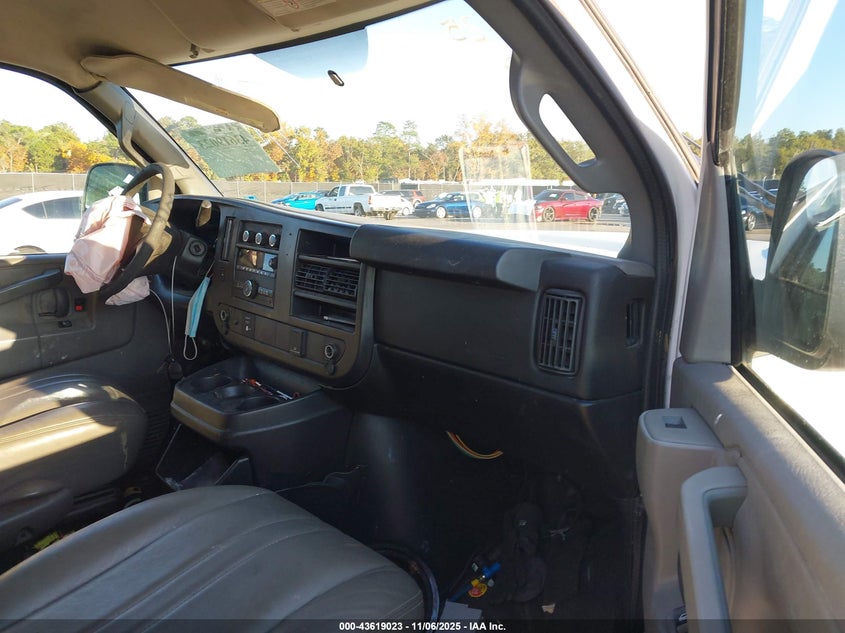 2016 CHEVROLET EXPRESS 2500 WORK VAN - 1GCWGAFF7G1119109