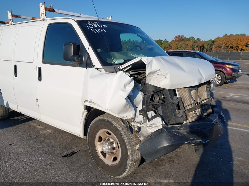 2016 CHEVROLET EXPRESS 2500 WORK VAN - 1GCWGAFF7G1119109