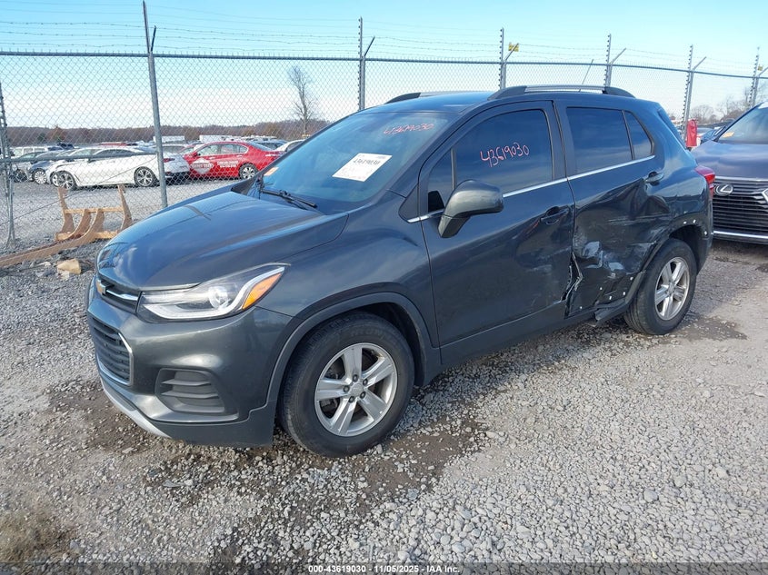 2019 CHEVROLET TRAX LT 3GNCJLSB8KL321159