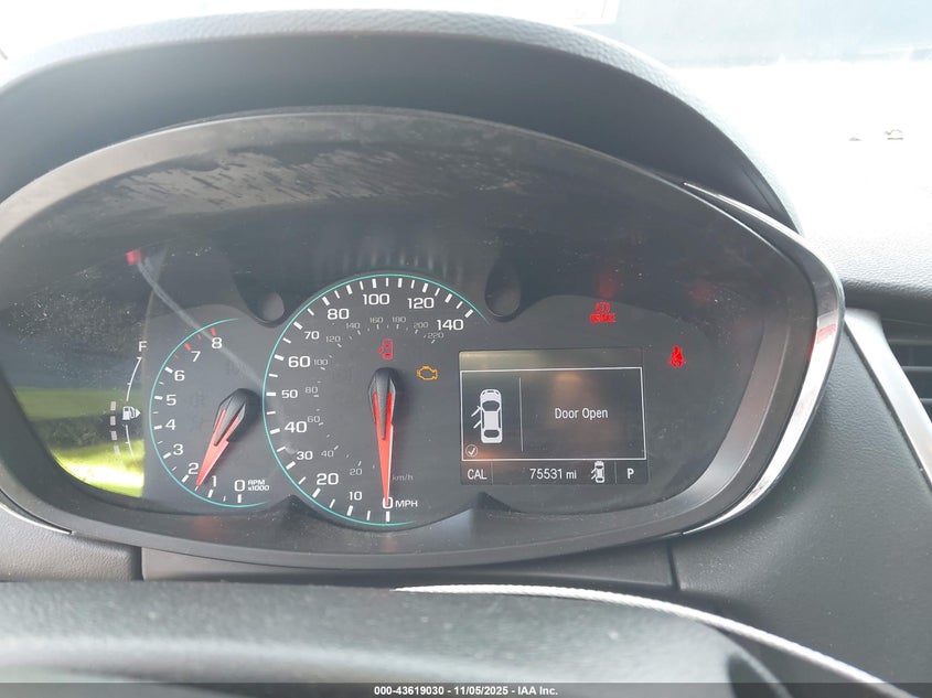 2019 CHEVROLET TRAX LT 3GNCJLSB8KL321159