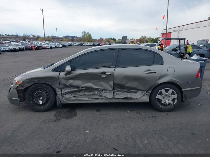 2006 Honda Civic Lx VIN: 1HGFA16576L129796 Lot: 43619034