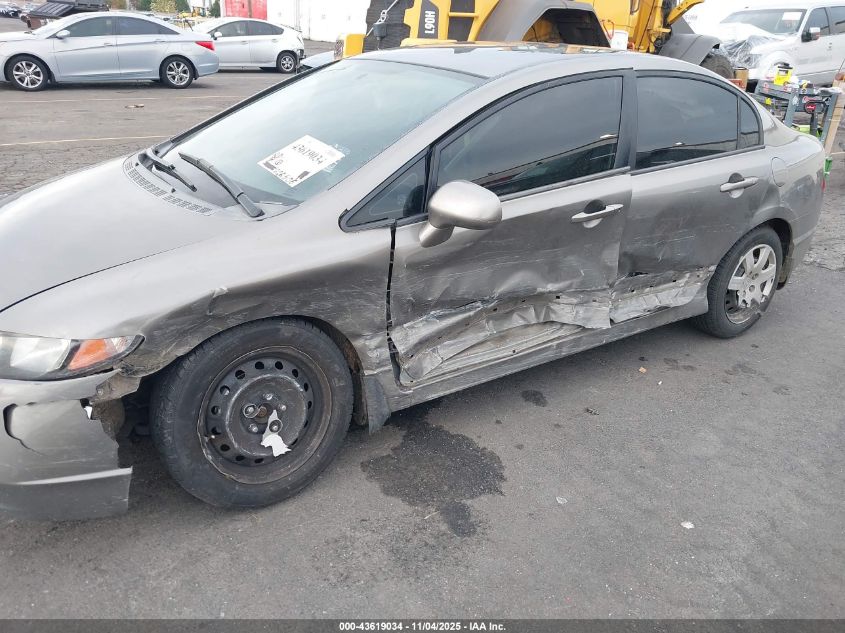 2006 Honda Civic Lx VIN: 1HGFA16576L129796 Lot: 43619034