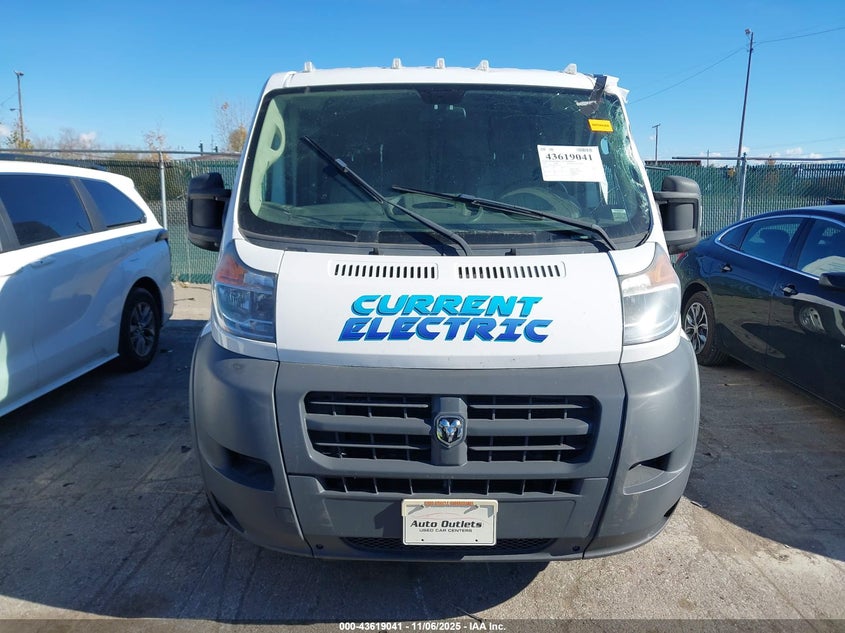2017 RAM PROMASTER 1500 LOW ROOF 136 WB - 3C6TRVAG0HE547629