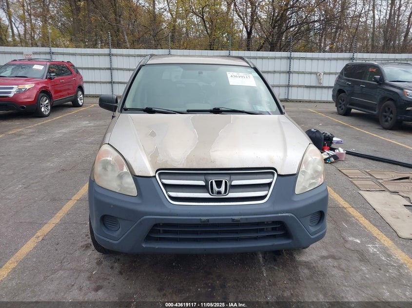 2005 Honda Cr-V Lx VIN: JHLRD78565C041908 Lot: 43619117