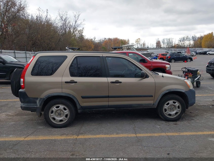 2005 Honda Cr-V Lx VIN: JHLRD78565C041908 Lot: 43619117