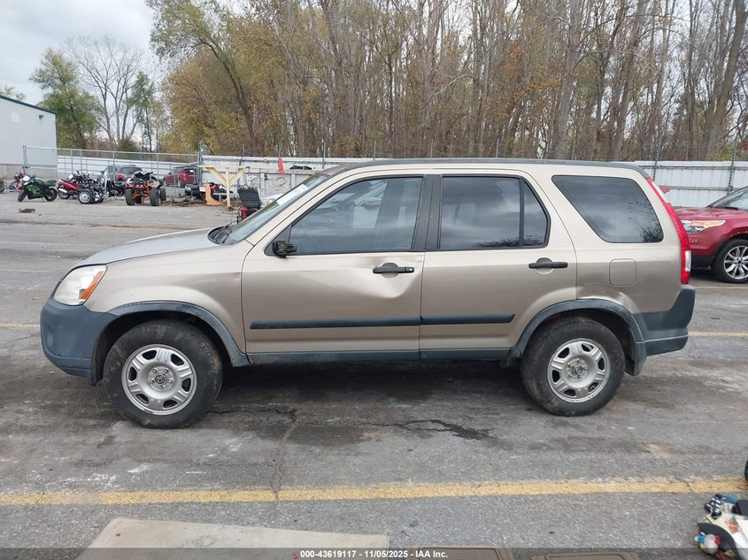 2005 Honda Cr-V Lx VIN: JHLRD78565C041908 Lot: 43619117