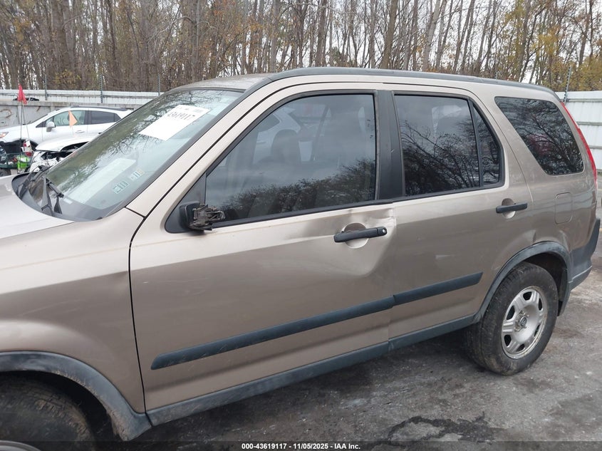 2005 Honda Cr-V Lx VIN: JHLRD78565C041908 Lot: 43619117