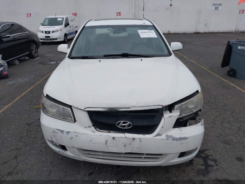 2007 Hyundai Sonata Gls VIN: 5NPET46C67H200058 Lot: 43619131