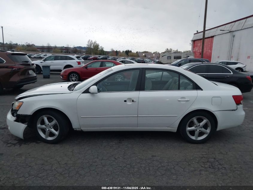 2007 Hyundai Sonata Gls VIN: 5NPET46C67H200058 Lot: 43619131