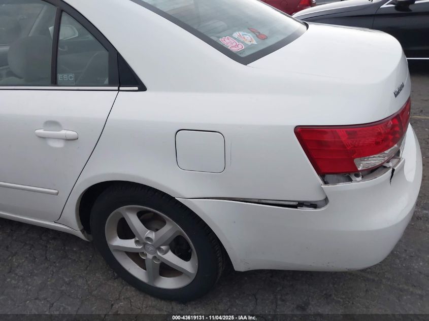 2007 Hyundai Sonata Gls VIN: 5NPET46C67H200058 Lot: 43619131