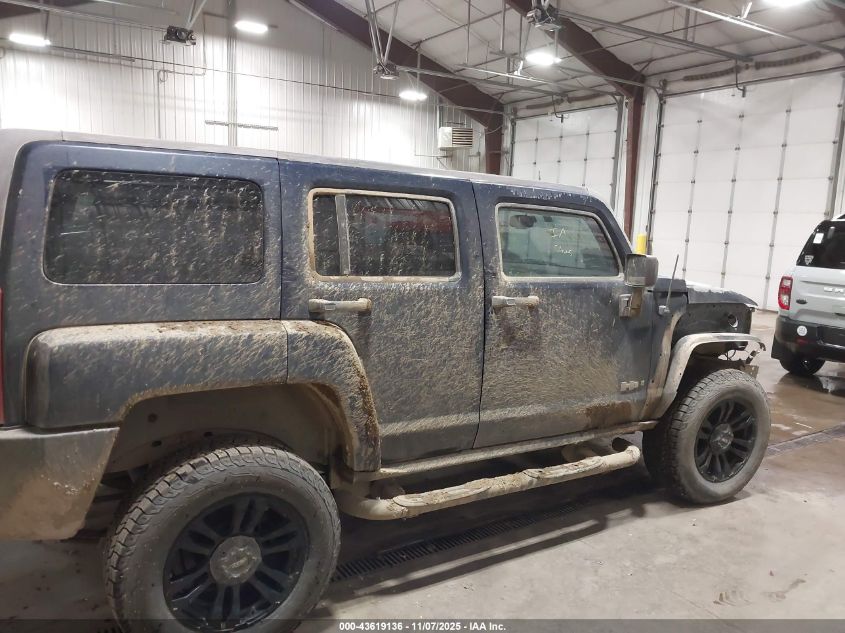 2007 Hummer H3 Suv VIN: 5GTDN13E878139782 Lot: 43619136