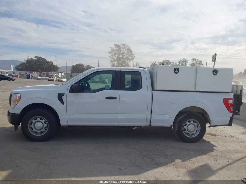 2022 Ford F-150 Xl VIN: 1FTEX1C88NKE20240 Lot: 43619142