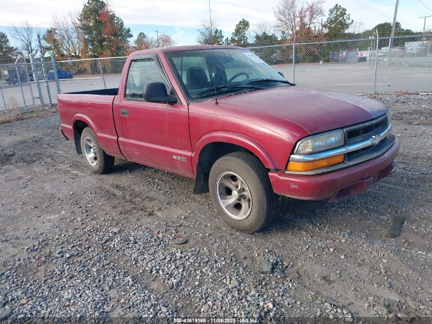1998 Chevrolet S-10 Ls Fleetside