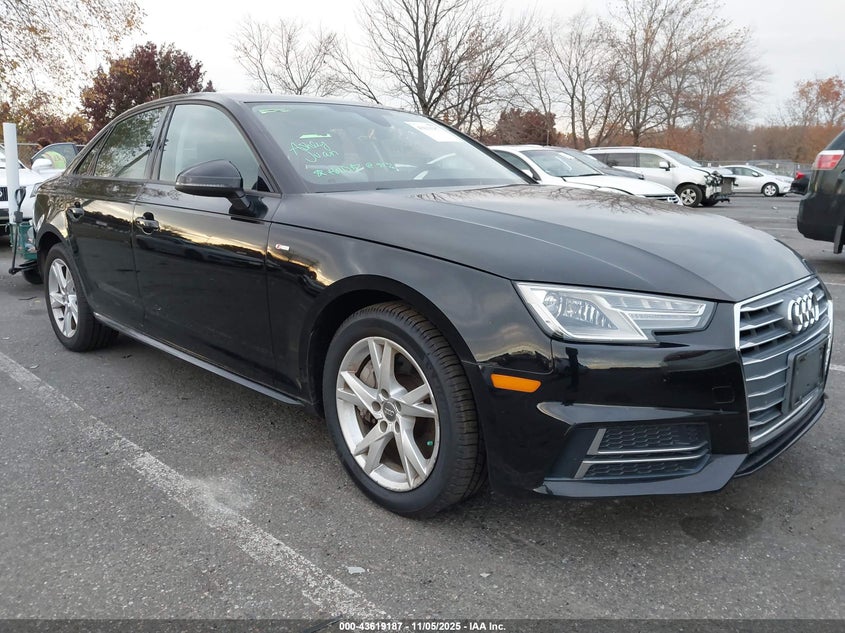2018 AUDI A4 2.0T PREMIUM/2.0T TECH PREMIUM - WAUDNAF44JA085386