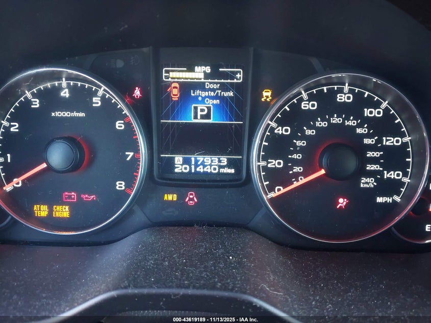 2013 SUBARU OUTBACK 2.5I LIMITED - 4S4BRCLC6D3315813