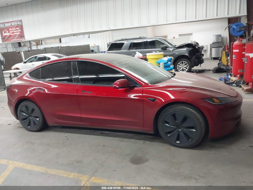 2024 Tesla Model 3 VIN: 5YJ3E1EA4RF727503 Lot: 43619195