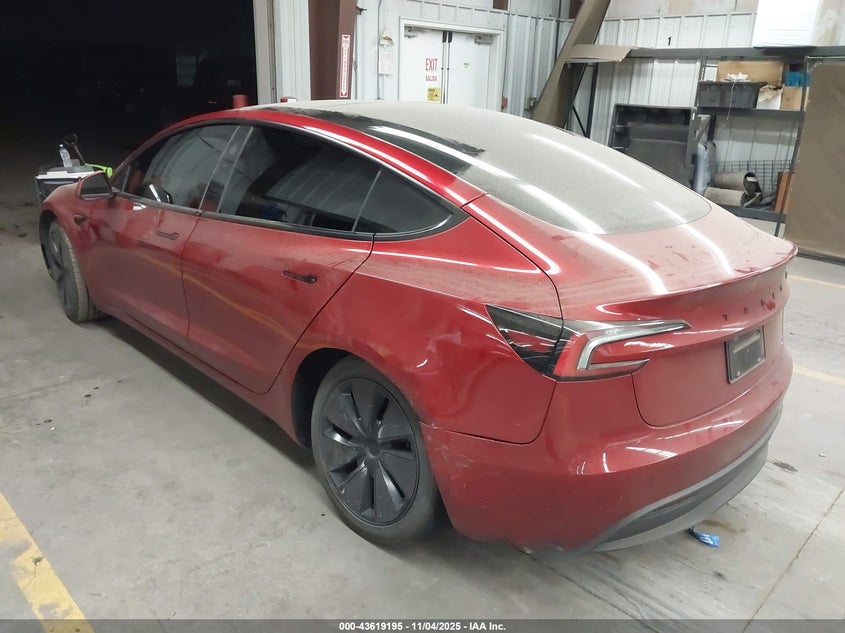5YJ3E1EA4RF727503 2024 TESLA MODEL 3 photo no. 3