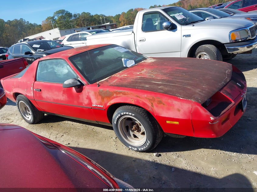 1987 Chevrolet Camaro VIN: 1G1FP21H3HL150550 Lot: 43619200