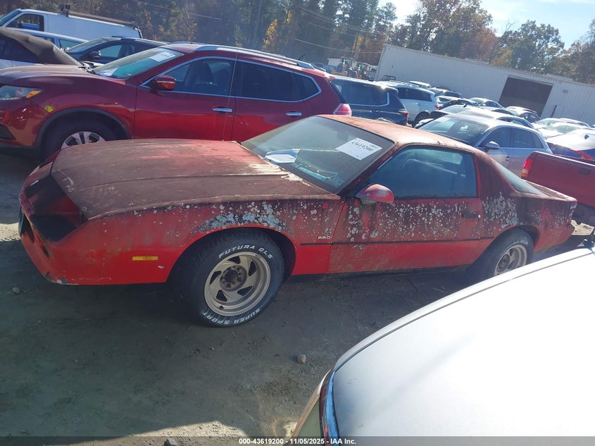 1987 Chevrolet Camaro VIN: 1G1FP21H3HL150550 Lot: 43619200