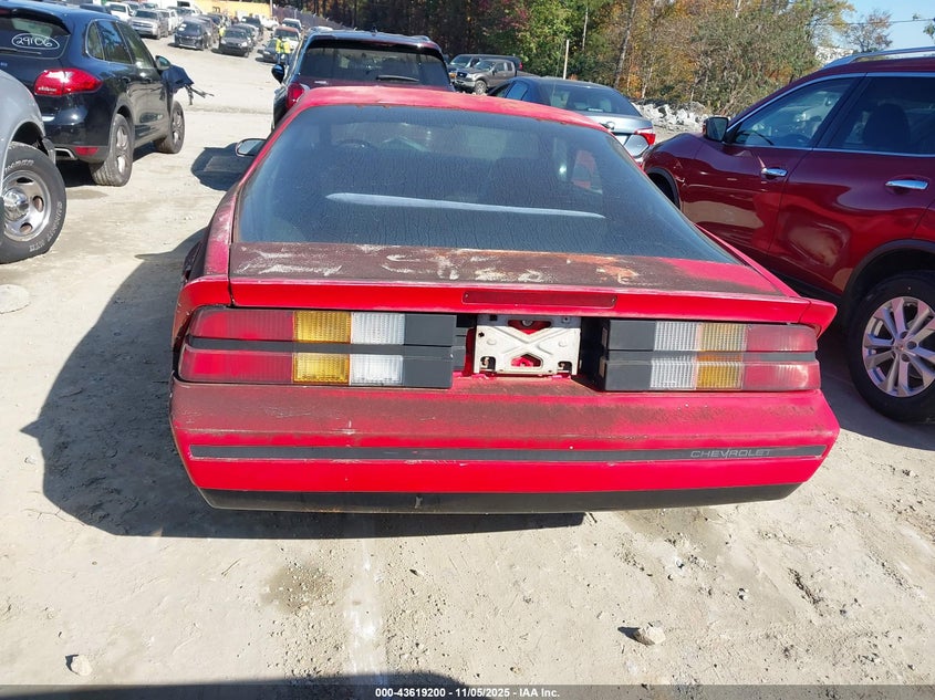 1987 Chevrolet Camaro VIN: 1G1FP21H3HL150550 Lot: 43619200