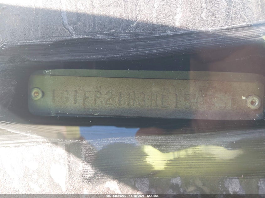 1987 Chevrolet Camaro VIN: 1G1FP21H3HL150550 Lot: 43619200