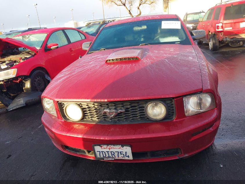 2007 Ford Mustang Gt Deluxe/Gt Premium VIN: 1ZVFT82H675264112 Lot: 43619213