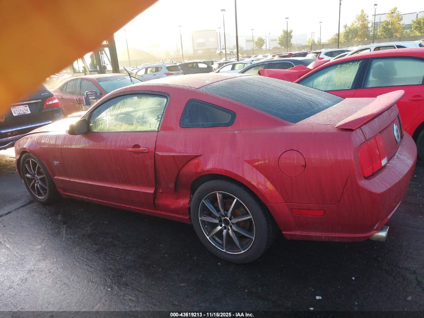 2007 Ford Mustang Gt Deluxe/Gt Premium VIN: 1ZVFT82H675264112 Lot: 43619213