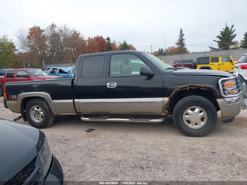 2003 GMC Sierra 1500 Sle/Slt VIN: 1GTEK19T53Z131203 Lot: 43619248