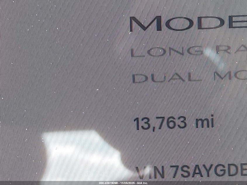 2023 Tesla Model Y Awd/Long Range Dual Motor All-Wheel Drive VIN: 7SAYGDEE1PA207518 Lot: 43619268