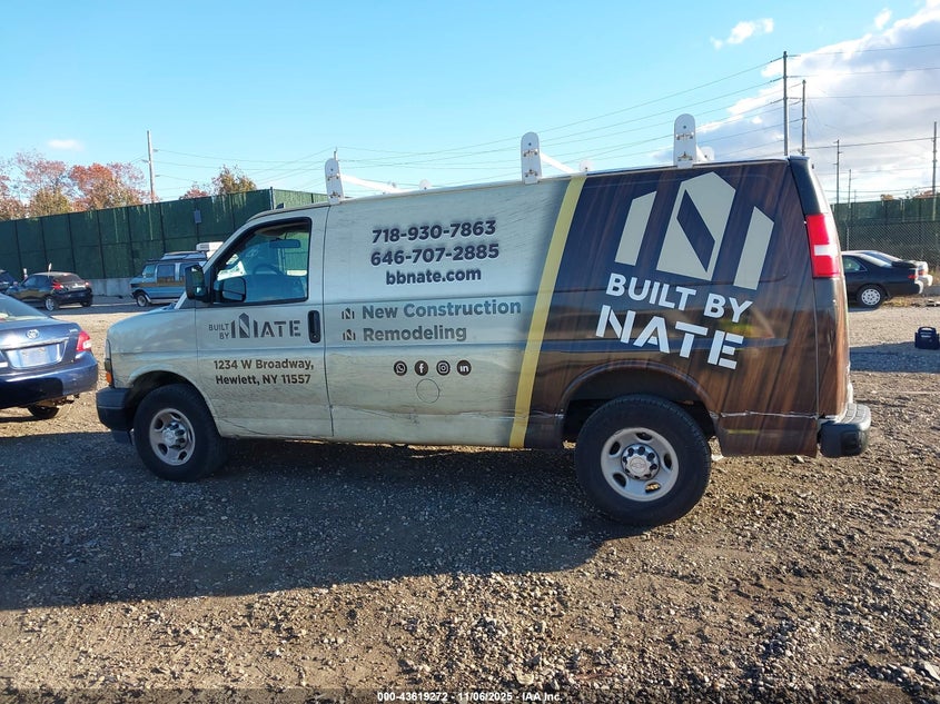 2018 CHEVROLET EXPRESS 2500 WORK VAN 1GCWGAFP9J1176623