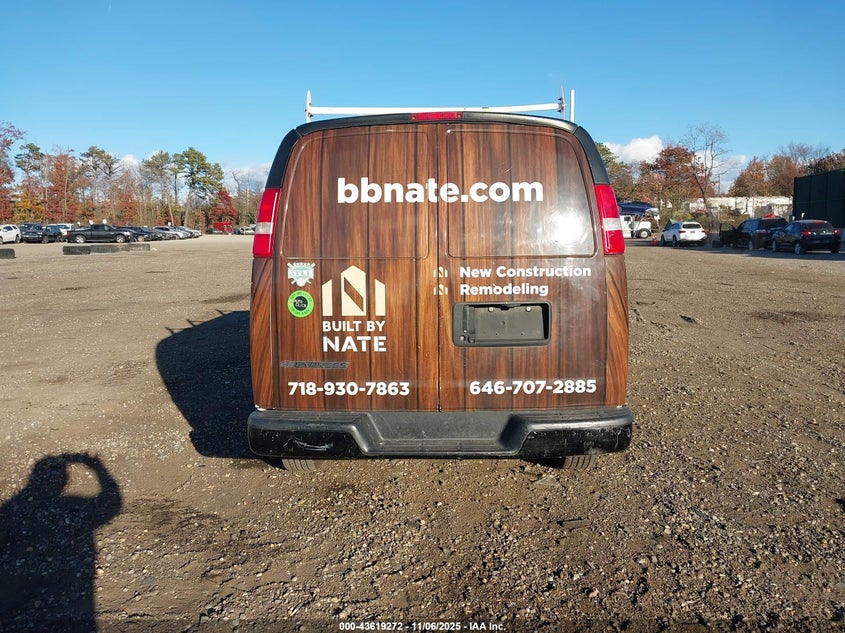 2018 CHEVROLET EXPRESS 2500 WORK VAN 1GCWGAFP9J1176623