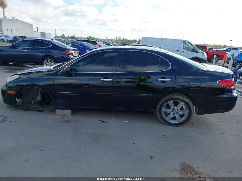 2005 Lexus Es 330 VIN: JTHBA30G255095402 Lot: 43619277