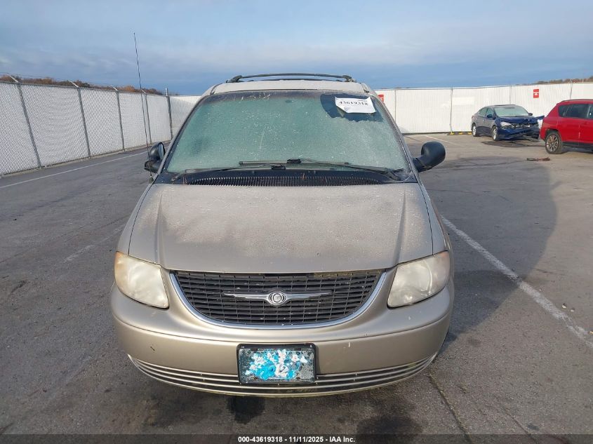 2002 Chrysler Town & Country Ex VIN: 2C4GP74L72R724316 Lot: 43619318