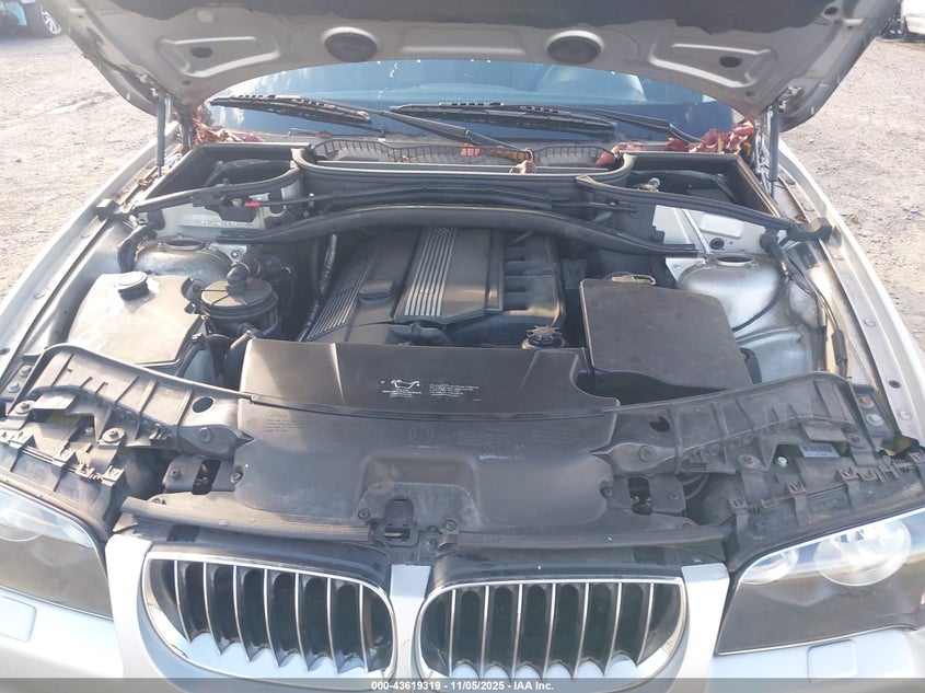 2006 BMW X3 3.0I VIN: WBXPA93446WG83430 Lot: 43619319