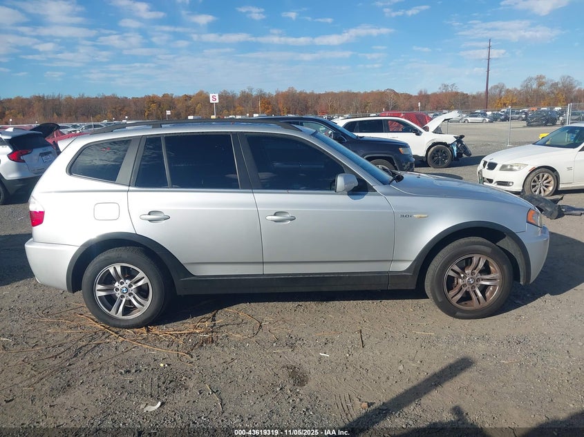 2006 BMW X3 3.0I VIN: WBXPA93446WG83430 Lot: 43619319