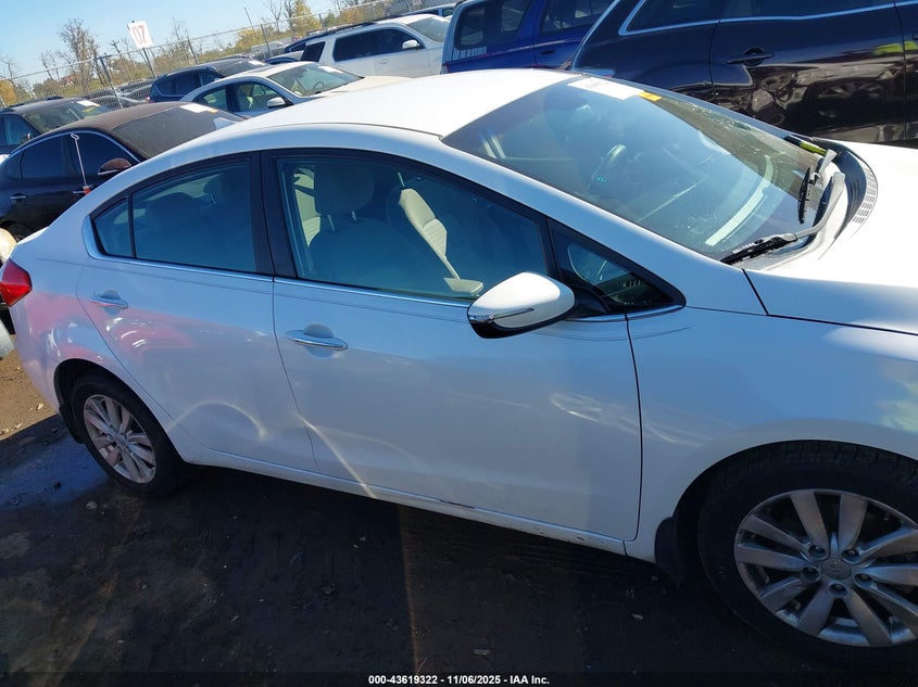2014 KIA FORTE EX - KNAFX4A86E5151434