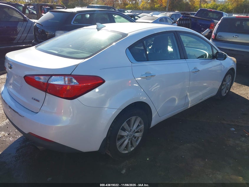 2014 KIA FORTE EX - KNAFX4A86E5151434