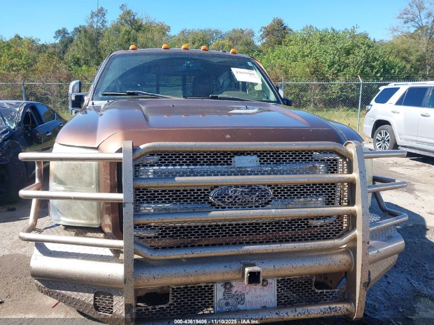 2011 Ford F-350 Lariat VIN: 1FT8W3DT0BEB64796 Lot: 43619406