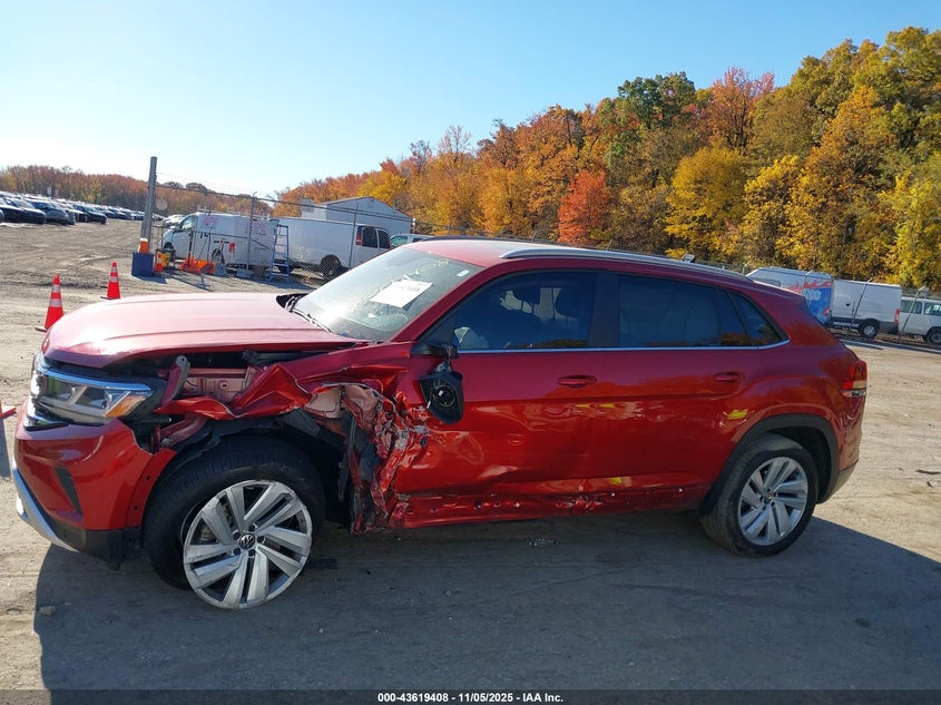 2021 VOLKSWAGEN ATLAS CROSS SPORT 3.6L V6 SE W/TECHNOLOGY 1V2KE2CA7MC231989