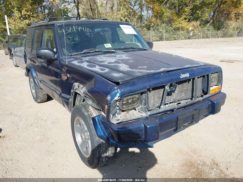 2000 Jeep Cherokee Classic VIN: 1J4FT58S7YL182899 Lot: 43619410