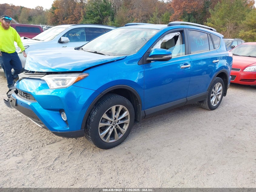 2017 TOYOTA RAV4 LIMITED - 2T3DFREV2HW580769