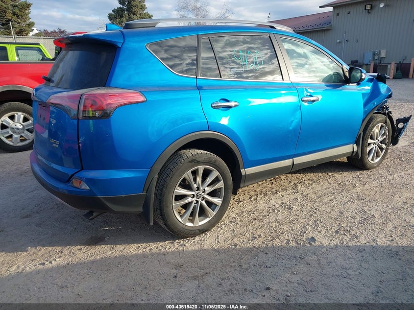 2017 TOYOTA RAV4 LIMITED - 2T3DFREV2HW580769
