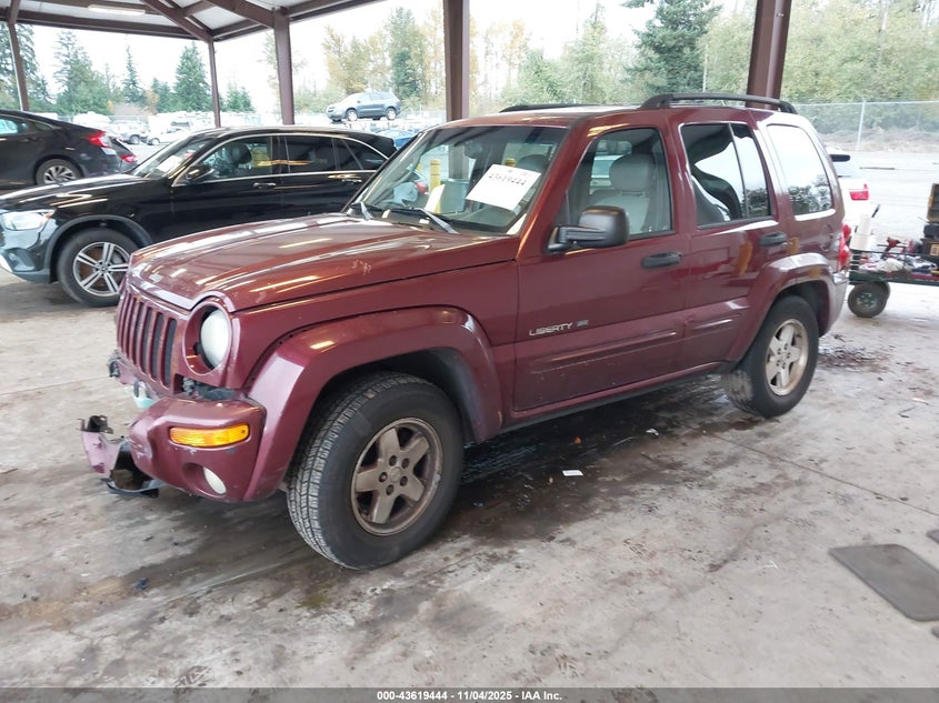 1J8GL58K93W582179 2003 JEEP LIBERTY (NORTH AMERICA) photo no. 2