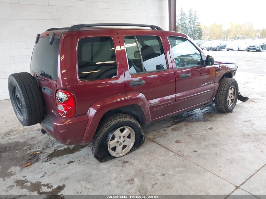 1J8GL58K93W582179 2003 JEEP LIBERTY (NORTH AMERICA) photo no. 4