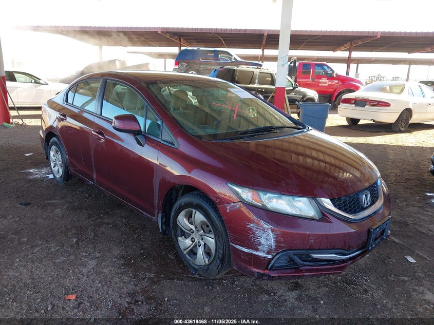 2013 HONDA CIVIC LX - 19XFB2F51DE009435