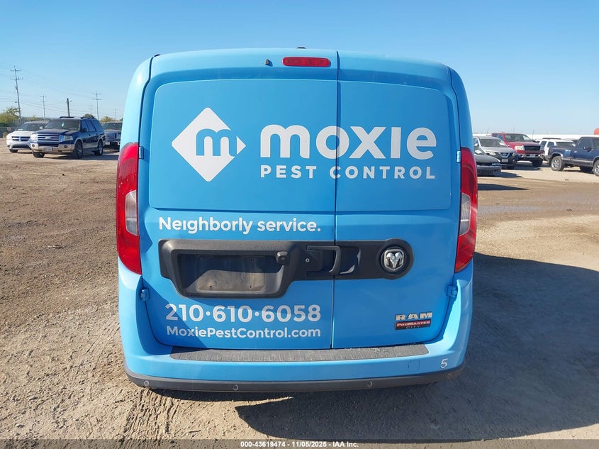 2018 RAM PROMASTER CITY TRADESMAN SLT - ZFBERFBB2J6H92153