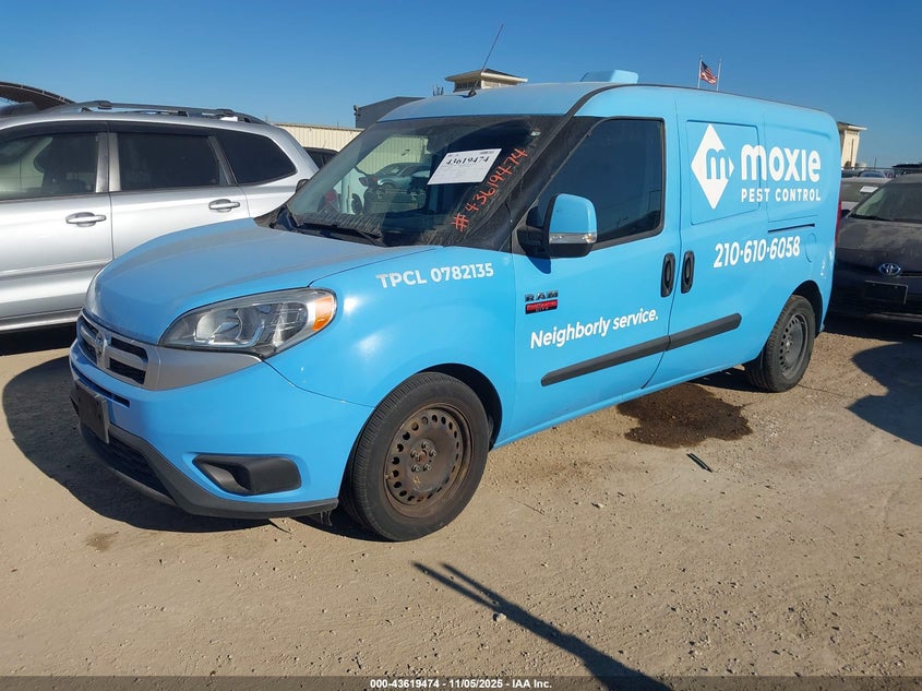 2018 RAM PROMASTER CITY TRADESMAN SLT - ZFBERFBB2J6H92153