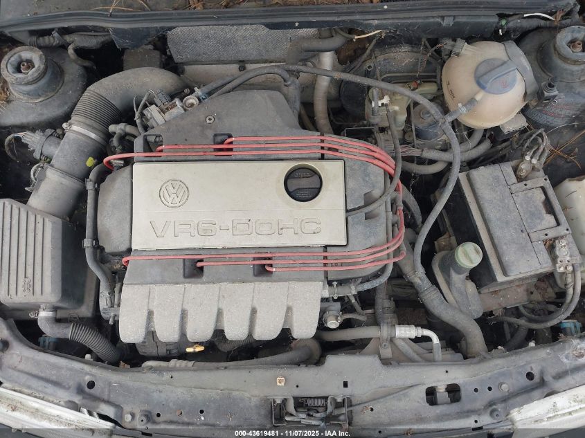 1997 Volkswagen Jetta Glx VIN: 3VWTD81HOVMO89607 Lot: 43619481